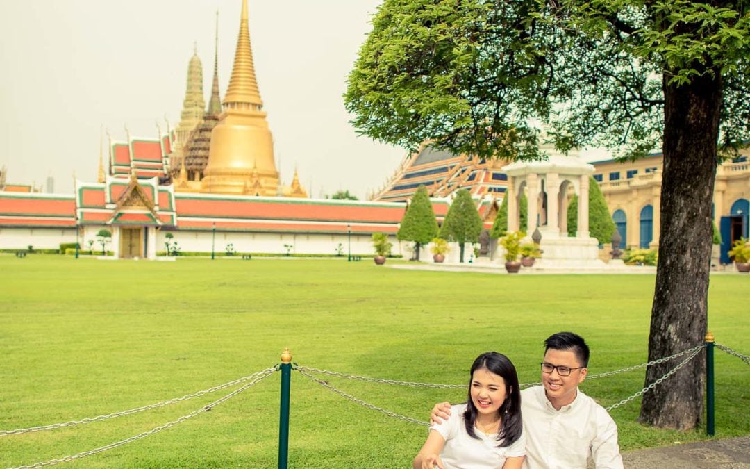 Photo of the Day | The Grand Palace Bangkok Thailand Wedding Photograph